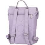 Cityrucksack von Zwei, in der Farbe Lila, aus Kunstleder, andere Perspektive, Vorschaubild