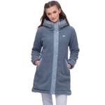 Fleecejacke von Ragwear, in der Farbe Blau, andere Perspektive, Vorschaubild