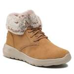 Winterboot von Skechers, in der Farbe Braun, aus Leder, andere Perspektive, Vorschaubild