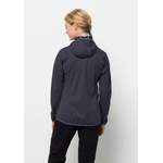 Softshelljacke von Jack Wolfskin, in der Farbe Grau, aus Polyester, andere Perspektive, Vorschaubild