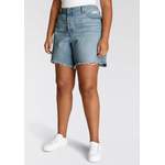 Shorts von Levi's Plus, in der Farbe Blau, aus Baumwolle, andere Perspektive, Vorschaubild