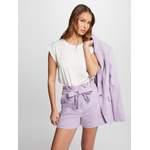 Shorts von Morgan, in der Farbe Lila, aus Polyester, andere Perspektive, Vorschaubild