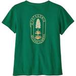 T-Shirt von Patagonia, in der Farbe Grün, aus Polyester, andere Perspektive, Vorschaubild