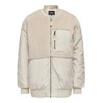 Bomberjacke von Only, in der Farbe Beige, aus Polyester, andere Perspektive, Vorschaubild