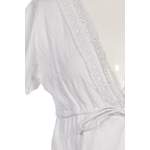 Klassische Bluse von Pull & Bear, in der Farbe Weiss, aus Baumwolle, andere Perspektive, Vorschaubild
