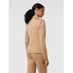 Sweatblazer von Ichi, in der Farbe Beige, aus Polyester, andere Perspektive, Vorschaubild