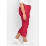 7/8-Jeans von sheego, in der Farbe Rot, aus Polyester, andere Perspektive, Vorschaubild