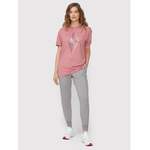 T-Shirt von Skechers, in der Farbe Rosa, aus Polyester, andere Perspektive, Vorschaubild