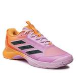 Tennisschuhe von Adidas, in der Farbe Orange, andere Perspektive, Vorschaubild