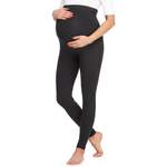 Umstandsleggings von Be Mammy, in der Farbe Schwarz, andere Perspektive, Vorschaubild