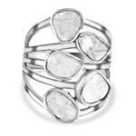 Handgearbeiteter Polki-Diamant-Ring der Marke ShopLC