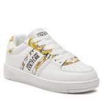 Sneaker von Versace Jeans Couture, in der Farbe Weiss, aus Kunststoff, andere Perspektive, Vorschaubild