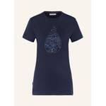 T-Shirt von Icebreaker, in der Farbe Lila, aus Wolle, Vorschaubild