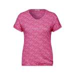 T-Shirt von cecil, in der Farbe Rosa, aus Jersey, andere Perspektive, Vorschaubild