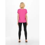 T-Shirt von Only, in der Farbe Rosa, aus Polyester, andere Perspektive, Vorschaubild