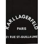 Shopper von Karl Lagerfeld, in der Farbe Schwarz, andere Perspektive, Vorschaubild