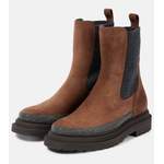 Chelsea-Boot von BRUNELLO CUCINELLI, in der Farbe Braun, andere Perspektive, Vorschaubild