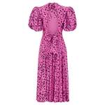 Kleid von ROTATE, in der Farbe Rosa, aus Polyester, andere Perspektive, Vorschaubild