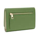 Brieftasche von Furla, in der Farbe Grün, aus Leder, andere Perspektive, Vorschaubild