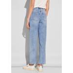 High Waist Jeans von Street One, in der Farbe Blau, andere Perspektive, Vorschaubild