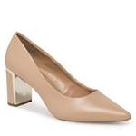 Klassische Pump von Nine West, in der Farbe Beige, andere Perspektive, Vorschaubild