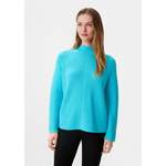 Langarmshirt von comma, in der Farbe Blau, aus Polyester, andere Perspektive, Vorschaubild