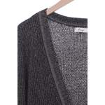 Strickjacke von sheego, in der Farbe Schwarz, aus Baumwolle, andere Perspektive, Vorschaubild