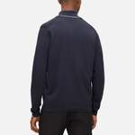 Sweatshirt von Boss, in der Farbe Blau, aus Polyester, andere Perspektive, Vorschaubild