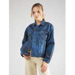 Jeansjacke von G-Star Raw, in der Farbe Blau, aus Polyester, andere Perspektive, Vorschaubild