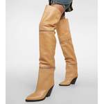 Overknee-Stiefel von Isabel marant, in der Farbe Beige, andere Perspektive, Vorschaubild