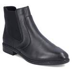 Chelsea-Boot von Rieker, in der Farbe Schwarz, aus Leder, andere Perspektive, Vorschaubild