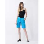 Shorts von BRAX, in der Farbe Blau, aus Baumwolle, andere Perspektive, Vorschaubild