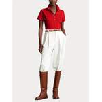 Poloshirt von Polo Ralph Lauren, in der Farbe Rot, aus Baumwolle, andere Perspektive, Vorschaubild
