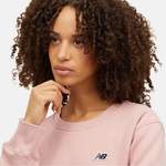 Sweatshirt von New Balance, in der Farbe Rosa, aus Baumwolle, andere Perspektive, Vorschaubild