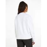 Sweatshirt von Calvin Klein, in der Farbe Weiss, aus Baumwolle, andere Perspektive, Vorschaubild