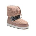 Snowboot von Love Moschino, in der Farbe Rosa, andere Perspektive, Vorschaubild