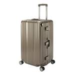 Trolley von Travelhouse, in der Farbe Gold, aus Polycarbonat, andere Perspektive, Vorschaubild