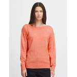 Sonstige Pullover von Ichi, in der Farbe Orange, aus Polyester, andere Perspektive, Vorschaubild