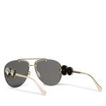 Sonstige Sonnenbrille von Versace, in der Farbe Schwarz, aus Polyester, andere Perspektive, Vorschaubild