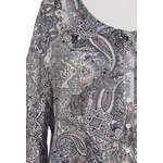 Klassische Bluse von sheego, Mehrfarbig, aus Baumwolle, andere Perspektive, Vorschaubild
