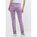 5-Pocket-Jeans von cecil, in der Farbe Lila, andere Perspektive, Vorschaubild