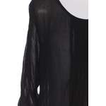Klassische Bluse von The MASAI Clothing Company, in der Farbe Schwarz, andere Perspektive, Vorschaubild