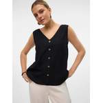 Bluse von Vero Moda, in der Farbe Schwarz, aus Viskose, andere Perspektive, Vorschaubild