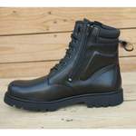 Bikerboot von Shoezuu Vegan, in der Farbe Schwarz, andere Perspektive, Vorschaubild