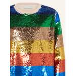 Sweatshirt von STELLA McCARTNEY KIDS, in der Farbe Gold, aus Polyester, andere Perspektive, Vorschaubild