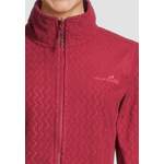 Fleecejacke von moorhead, in der Farbe Rot, andere Perspektive, Vorschaubild