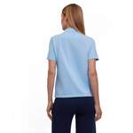 Poloshirt von FALKE, in der Farbe Blau, aus Baumwolle, andere Perspektive, Vorschaubild