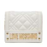Geldbörse von Love Moschino, in der Farbe Weiss, aus Bianco, Vorschaubild