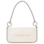 Schultertasche von Calvin Klein Jeans, in der Farbe Beige, aus Polyurethan, andere Perspektive, Vorschaubild