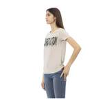 T-Shirt von Trussardi, in der Farbe Beige, andere Perspektive, Vorschaubild